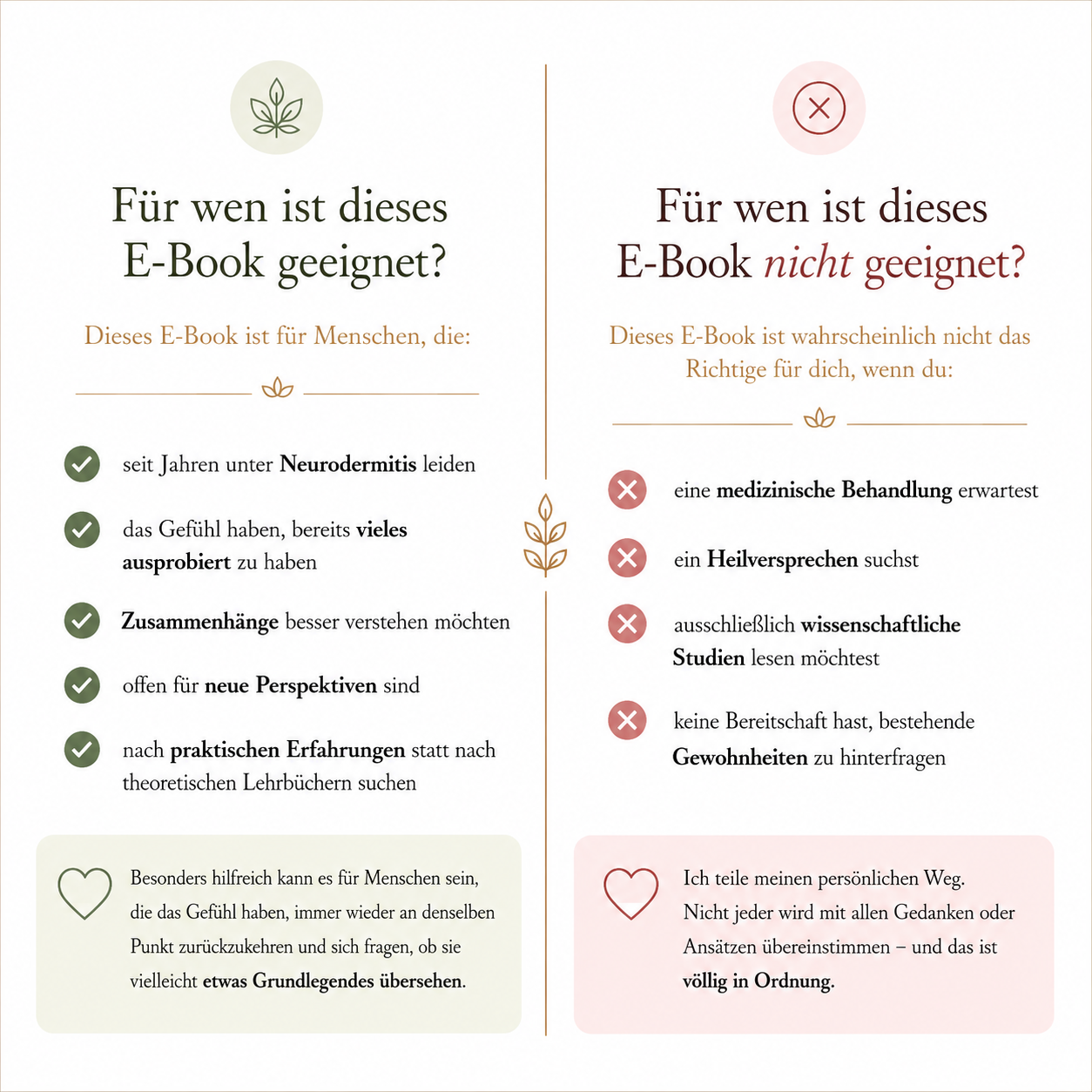 Neurodermitis E-Book "Wenn ich das früher gewusst hätte"