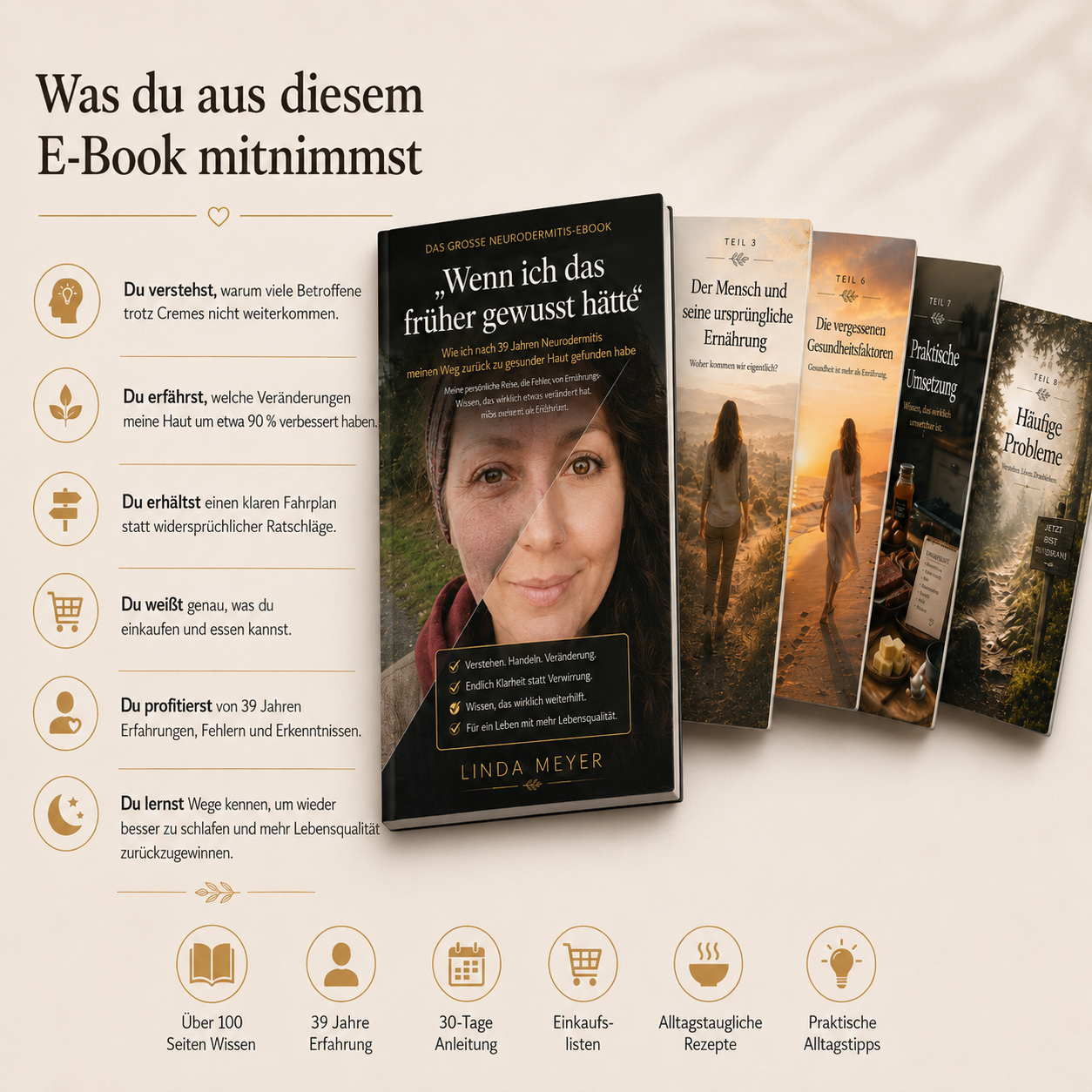 Neurodermitis E-Book "Wenn ich das früher gewusst hätte"