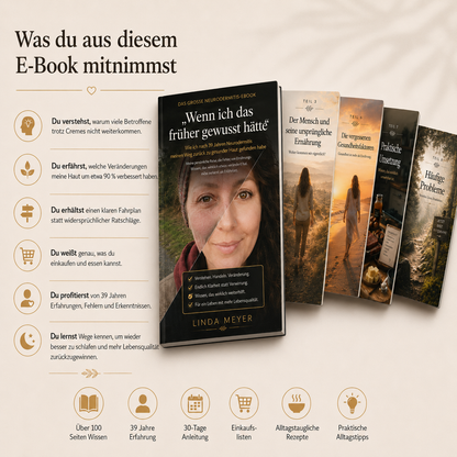 Neurodermitis E-Book "Wenn ich das früher gewusst hätte"